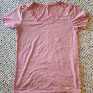 Pink Nike Dri Fit Shirt